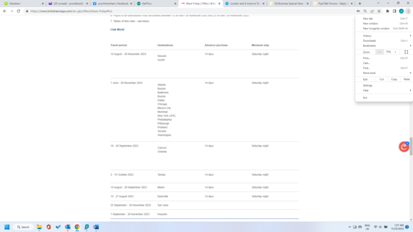 Why even go to the bother of listing a deal if it can only be booked for 2 weeks in the next 12 months!