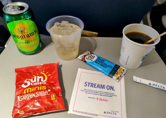 Inflight Economy class catering was really quite good 