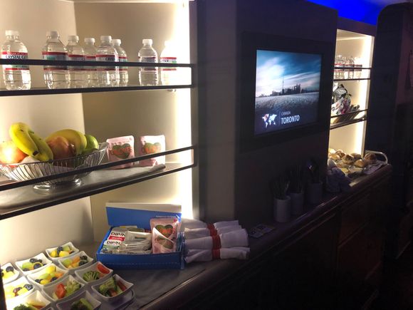 Fully-stocked walk-up bar