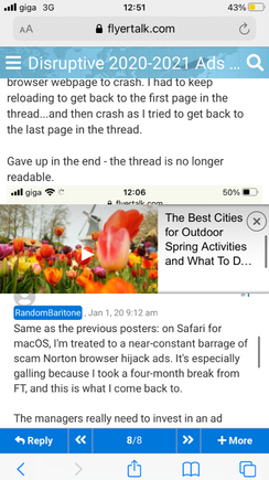 Eventually it becomes a smaller floating add...but...