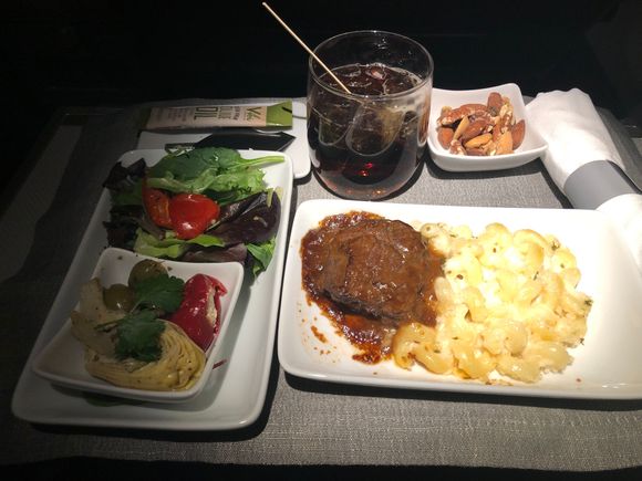American DFW-LGA Dinner