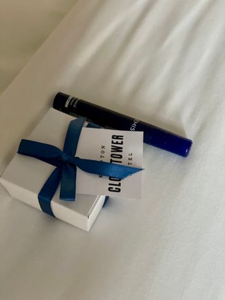 Turning-down gift (chocolate were delicious)