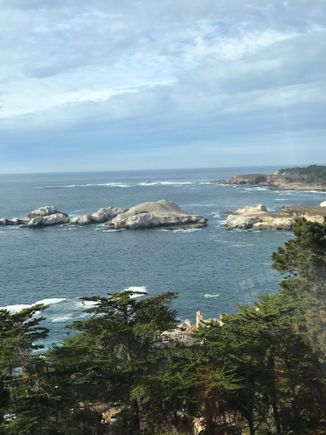 View from the lounge adjacent to Pacific Edge toward the north