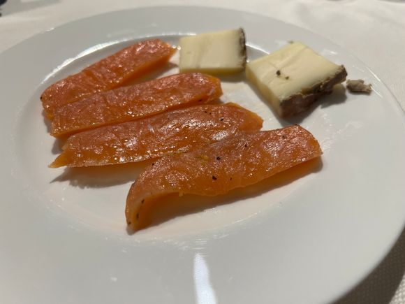 Marinated Salmon from Buffet