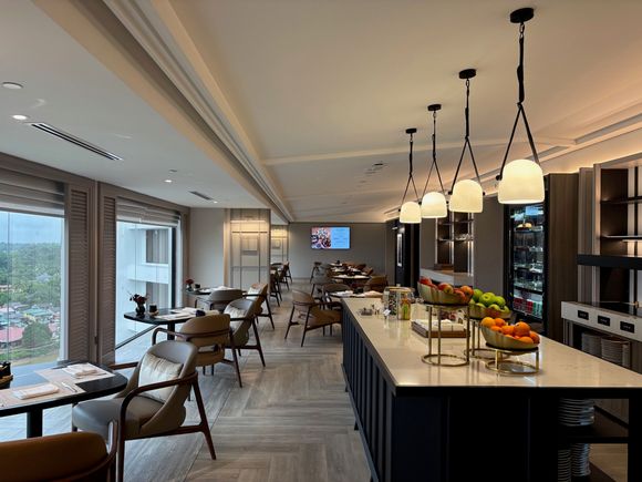 Hilton Kuching Exec Lounge, 12th floor