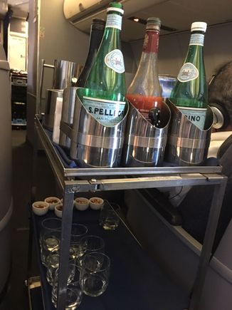 Bloody Mary cart
