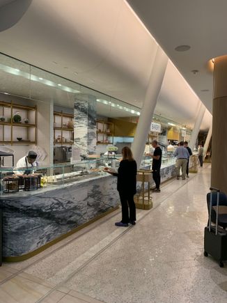 The Market open-dining area