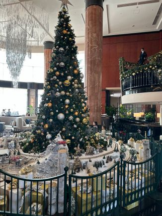 christmas tree already, in early november!