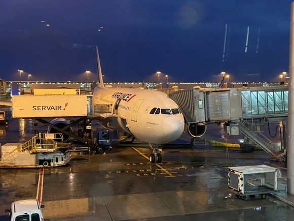 A330 at the gate