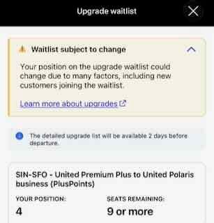 Waitlist still shows 9+ seats available
