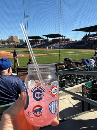 Celebrating ST Opening Day with a Prickly Pear Margarita!
