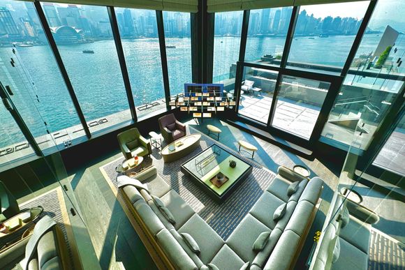 Living from atrium view