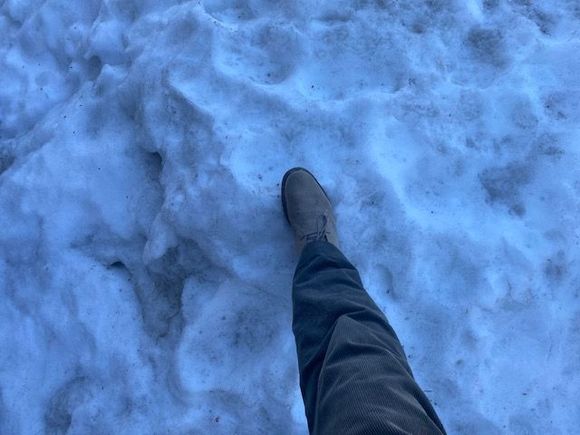 Snow on the ground