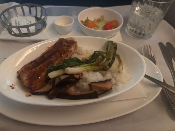 Overpowering and sticky teriyaki sauce on the fish - I didn't enjoy the very much, but was not in a good mood by the time it arrived...