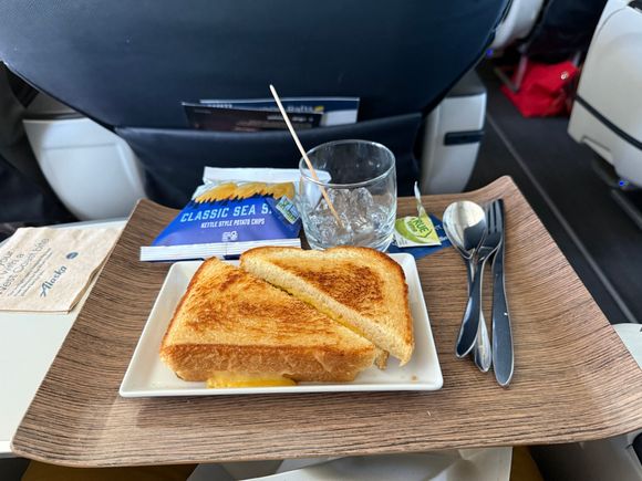 ORD-SEA. Poblano grilled cheese.