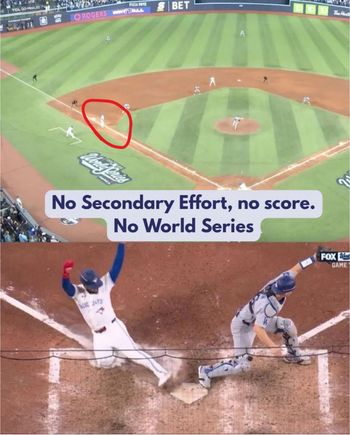 The base running errors by Toronto was surprising for a World Series. 