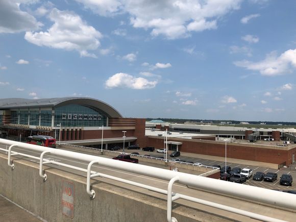 Nice view from the RIC garage rooftop