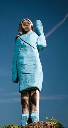 At least they dedicated that beautiful statue to her!