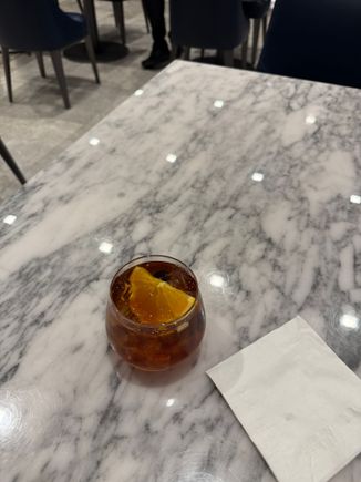 Old fashioned with rum.  Would not recommend 