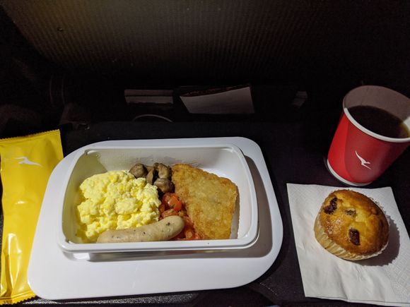QF Second Meal LAX-MEL