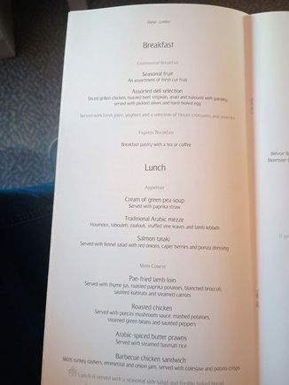 Menu on EK65