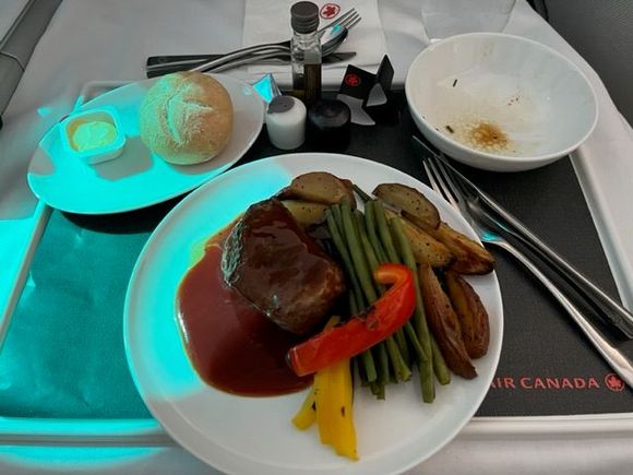 Herb crusted beef fillet