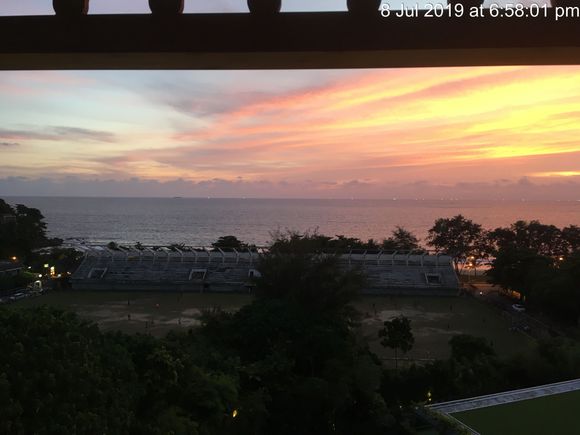 Ocean view not great but ok