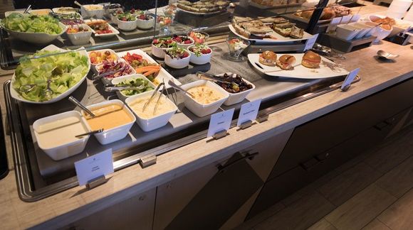 Lunch, Ritz PC Club Lounge
