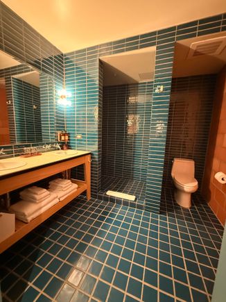 Bathrooms. Sinks were very small!