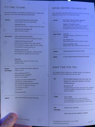 BA 283 menu