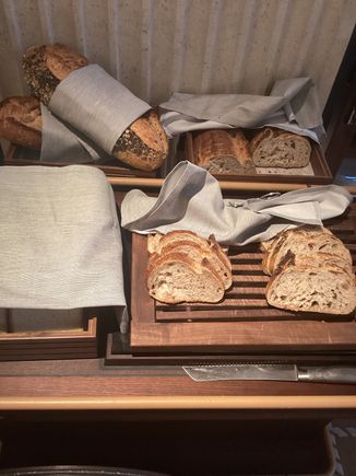 Wonderful fresh breads 