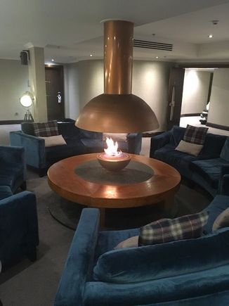 bar area