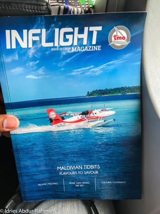 Who needs an in-flight magazine with such beautiful views?
