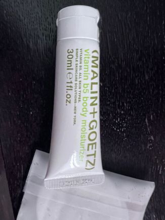 Typical Le Meridien toiletries brand