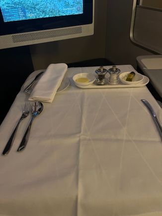 Table set up..just poor.