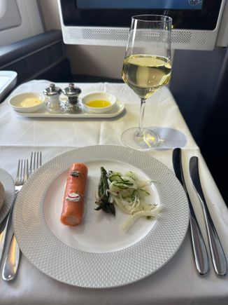 Enjoyed the salmon 