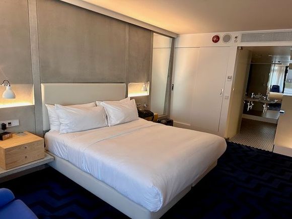 Bedroom in the suite