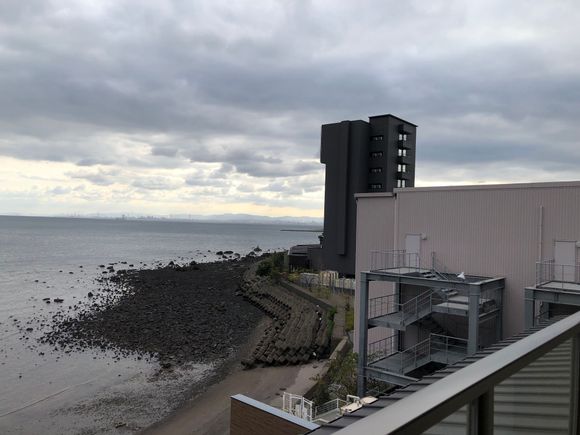View of next-door sister property Gahama Terrace
