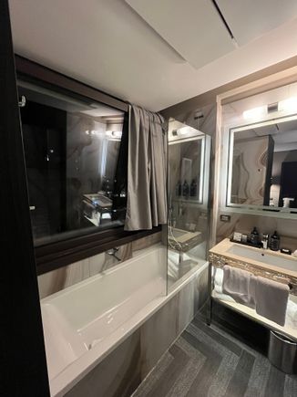 The problematic shower