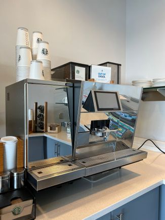 Coffee machine out of order 