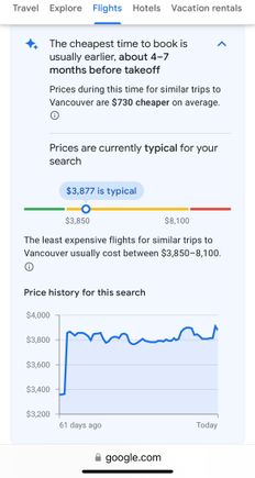 This information suggests the fare posted is average for the time. 