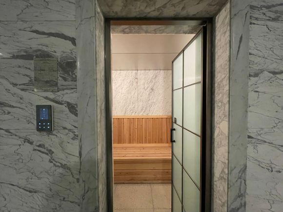 Sauna Room within Bathroom