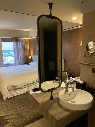 Larger room