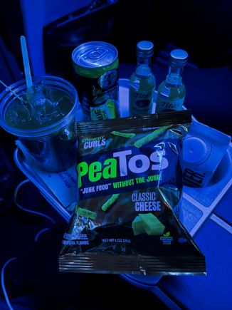Breakfast of Champions, at least according to AS. 

AS flt. 116, ANC-SEA, Sept. 15, 2021. 4:30 AM departure. Snack basket, boxes of water & Bloody Mary. 