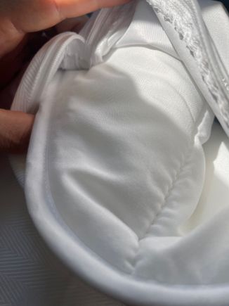 A bit less fluffy than the existing one but totally OK.