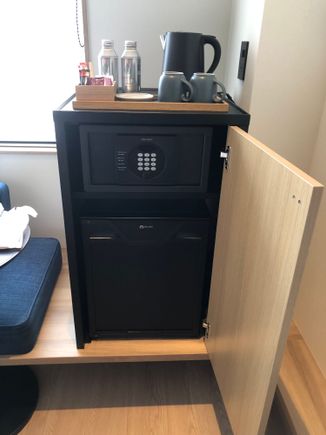 Security box and refrigerator