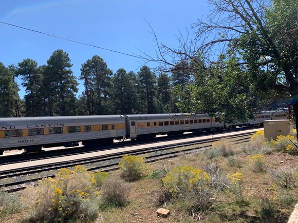 The train from Williams AZ