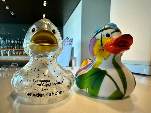 One branded, one not