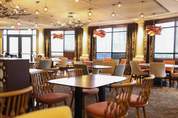 Meadowmont Grill/Breakfast area (note there are seats outside)