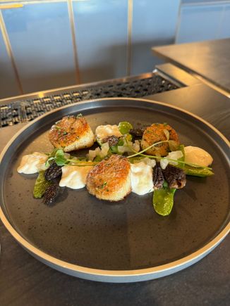 Scallops: really good too!